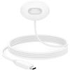 ACANDYA Cavo di ricarica USB C, 1 metro, per Pixel Watch 4 (41 mm e 45 mm), bianco | Stazione di ricarica magnetica con funzione di ricarica laterale, cavo di tipo C lungo 1 m, adatto per casa, ufficio, viaggi