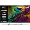 Sharp TV Smart 50 pollici 4K Ultra HD Mini LED QLED Harman Kardon HDMI eARC Dolby Vision Dolby Atmos 50JP7265E