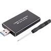 Oikabio MSATA a USB USB 3.0 a MSATA SSD USB3.0 a MSATA Case Enclosure HDD Case Case Case