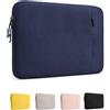 ProCase Fodera per MacBook Neo 13 Pollici 2026 (A3404 A18 Pro), Borsa Resistente con Rivestimento Morbido e Tasca Anteriore per Matita e Caricabatterie - Indigo
