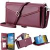 Tivenfezk Nadoli per Samsung Galaxy Note 20 Crossbody Portafoglio Custodia,Borsa Borsetta con Spallina Slot per Schede Tasca Magnetico PU Pelle Flip Collo Cordino Cover