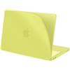 BlueSwan Custodia MacBook Neo 13 Pollici (A18 Pro) Flessibile Anti-Fessura | Cover Rigida 2026 Mac Neo 13(Modello A3404, Chip A18 Pro) PP Anti-Impronte, Giallo agrume Opaco