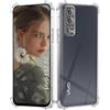 ISOI - Cover compatibile con Vivo Y52 5G / Vivo Y72 5G Custodia, con Paraurti Airbag Antiurto Protezione Completa, Case Protettiva in Silicone TPU Ultrasottile e Morbido - Trasparente
