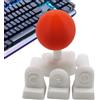 Mimoqk Joystick Keycap Tastiera, Arcade Console Customizer, Top meccanico, Accessorio per giocatori stampato in 3D, per Esports Streaming Digitazione Video Editing Setup Travel, 6,5 x 4,8 x 6,3 cm
