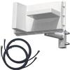 FTS Hennig FTS - Antenna direzionale universale LTE/5G con guadagno di 2 x 12 dBi, resistente alle intemperie e potente per una migliore ricezione, facile da montare, con cavo da 5 m