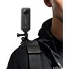 Higatful Supporto a clip rapido per zaino, compatibile con Insta360 ACE Pro ONE X4 X3 X2 X RS R GO 2 3, Go Pro Hero 12 11 Session Max Action Camera spalla e cappello Supporto per videocamera a sgancio rapido