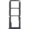 Generico Carrello Vassoio alloggio tray Compatibile con OPPO A74 4G / F19 / F19s CPH2219 porta scheda nano Sim1+ SIM 2 + SLOT SLITTA Alloggio Memoria Micro Sd CARD (Nero)