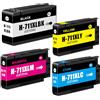 Yongairuink 711XL 711 Pigment CartucciaSostituzione per HPQ Designjet T120 24 T120 610 T520 24 T520 36 T520 610 T520 914 T125 24 T530 T130 T525 (1BK 1C 1M 1Y)