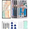 JQYDZH Versione UE Display OLED per Galaxy S23 Ultra 5G Telaio LCD
