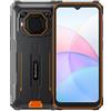 Blackview Rugged Smartphone BV6200, Batteria 13000mAh, 6.56'' HD+, 8GB+64GB (Estensione 1TB), ArcSoft® 13MP+8MP, IP68 MIL-STD-810H Cellulare Impermeabile Antiurto Android 13 DUAL SIM, GPS Arancione