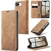 Sojlecyu Cover per iPhone 16e/17e a Libro Portafoglio Pelle PU, Marrone | Custodia con 2 slot carte e scomparto banconote, chiusura magnetica, funzione supporto e TPU antiurto - Custodia a libretto