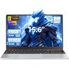 MOGIKK PC Portatile 15,6 FHD IPS (2025) Celeron N5095 Quad-Core 16 GB LPDDR4 RAM 512 GB SSD Win 11 Pro Notebook PC, Tastiera Retroilluminata e Sblocco con Impronta Digitale Laptop, Mini HDMI/USB 3.0