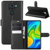 betterfon Custodia a portafoglio per Xiaomi Redmi Note 9, con chiusura magnetica/scomparti per carte di credito per Xiaomi Nero Xiaomi Redmi Note 9 Nero