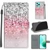 SIENIANLINE Cover per Honor 400 Lite / X70i custodia portafoglio Gradiente argento | Chiusura magnetica, Scomparti carte, Funzione supporto, Pelle PU flip cover per Honor 400 Lite