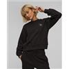 Adidas by Stella McCartney Felpa Nera Da Donna Adidas By Stella Mccartney Regular