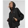 Adidas by Stella McCartney Felpa Nera Da Donna Adidas By Stella Mccartney Scuba