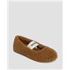 Moon Boot Ballerine In Lana Di Pecora Da Donna Moon Boot Shearling Ballerina