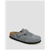 Birkenstock Zoccoli Da Donna Birkenstock Boston Suede Leather