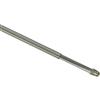 Gardinia Bastone per Tende, Estendibile, Metallo/Plastica, Cromato, 40 - 65 cm, 2 unità