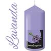 Flower Candela grande Aroma Lavanda Naturfragance della marca prodotti flower, ideale per interni ed esterni, aromi naturali e durevoli, colore: multicolore, materiale: cera
