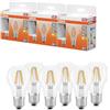 OSRAM Lampada LED Lampadina a forma di stella A 40 filamento 3,4W trasparente E27