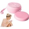 Genérico Spazzola in silicone per doccia, con dispenser di sapone schiuma rapida e pulizia profonda, spazzola in silicone per doccia, per casa, bagno, viaggi, donne, uomini, adulti e bambini, pelle sensibile