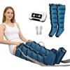 Generic Pressoterapia Linfodrenaggio Professionale, Pressoterapia Linfodrenaggio per Casa con 6 Camere, Apparecchio Massaggiatore per Gambe e Braccia Pancia, Anticellulite (Blue2legs, 6 Cavity)