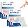 Loxmcvuy GFOUK Vein Target Microneedle Patch, 2026 Advanced Varicose Veins Treatment for Legs, Gfuel VeinTarget Varicose Veins Patch, Natural Ingredients Leg Treatment for All Skin Types