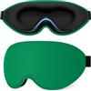 Gritin Upgrated Mascherina per Dormire Oscuramento, 3D Maschera per Dormire