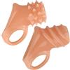 BDSMYEE 2 PCS Sleeve Guaina Fallica per Uomini, Guaina Pene Sex Toys Ritardare L'eiaculazione Precoce Giocattoli Sessuali Erotici Maschili Anello del Pene (Color carne)