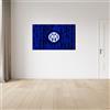 Licensed Decor fan decor Adesivo Murale Ufficiale Inter Milan - Vinile Licenziato 65x40cm o 100x60cm - Rimovibile Senza Residui - Regalo Inter Milan per Uomo, Bambino e Tifosi
