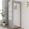 brisafe Specchio Magnetico 140x40cm Adesivo Senza Fori Figura Intera Bianco