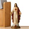 Generic Statuette di Gesù, decorazione religiosa da scrivania in resina, 20 cm, statuette Madre Maria Gesù, decorazione per casa, camera da , soggiorno, scrivania, mensola, giardino, cortile, feste