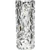 Kmi Chou Vaso in plastica infrangibile per la decorazione della casa, spesso e trasparente come vetro, grande per feste di nozze, 29 cm