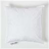 HOMESCAPES Cuscino di lusso naturale 60 x 60 cm con piume d'anatra anti-acaro fresco d'estate e caldo in inverno