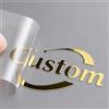 978Multiwish Adesivi 3D UV DTF personalizzati, adesivi in cristallo personalizzati per logo/immagine/testo fai da te, pellicole UV stereo trasparenti autoadesive per decorazioni artigianali