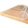 Profolio Pellicola da tavolo rettangolare e trasparente con bordo a V smussato - Tovaglia trasparente lucida come protezione - Pellicola trasparente da 2 mm per il vostro tavolo - 40 x 90 cm
