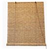 Geovne Tenda a Rullo in Bambù Naturale,Avvolgibile Bamboo per Interni Esterni,Tenda a Lamella in Canna Traspiranti e Isolamento Termico,Cortina di Bambù con Sollevatore (90x160cm/35x63in)