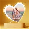 Bemaystar Regalo Donna Uomo Personalizzato - Cornice Foto LED con Messaggio e Nomi - Regali di Compleanno, Anniversario Matrimonio, Natale per Lui, Lei - Idea Romantica per Fidanzato e Fidanzata