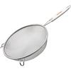 Pedrini, Colino con guancetta in plastica, rete in acciaio inox, diametro di 20 cm