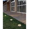 TEKHOME 3 Pezzi - Faretti da Incasso LED da Esterno IP68 1W 12V-24V - Luci da Terra per Giardino/Sentiero/Prato - Acciaio 304 + Vetro - Colori Disponibili ES41 (LUCE NATURALE 4000K)