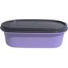 Tupperware Eidgenosse Eidgenossen Contenitori Compatti per la Conservazione Modulari per il Frigorifero Sistema 500ml 500 ml 0,5 Litri Viola Grigio