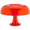 Artemide Nessino Lampada da tavolo in policarbonato arancione