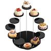 leyomgamz Alzata Alzatina per Donuts Dolci Espositore Ciambelle Riutilizzabile Ciambella da Parete, Espositore Acrilico Supporto per Tavoletta Ciambelle Matrimoni Compleanni Feste Decorazioni Pasticceria