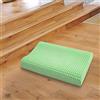 Sleepys Cuscino in Memory Foam Ecologico con olii essenziali, 74×42 Alto 13 cm ortocervicale. Forato con Fodera in Jersey 100% Cotone - Guanciale idratante ANTIAGE (COPPIA ORTOCERVICALE)