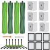 UPUPDAY Kit di Accessori per iRobot Roomba i7+ i1+ i2+ i3+ i4+ i6+ i8+ E5 E6 E7 Accessori Ricambi per Roomba i7+ i7 Plus, 4 Spazzola in Gomma 6 Filtri HEPA, 6 Sacchetti di polvere, 6 Spazzole Laterali