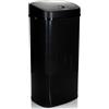 HJH Office 830048 Cestino con sensore 68L Clean VI Acciaio Nero Cestino Automatico con Display LED e Timer