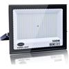 Tkdaksy Faro LED Esterno 300W, 1M Cavo Bianco Freddo 6500K,IP66 Impermeabile Farettdao LED Esterno, 30000LM Faretti LED Esterno, per Giardini, Terrazze, Cortili, Balconi, Parchi, Garage, Fabbriche