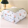 DOTBUY-SHOP Trapuntino Copriletto Estivo Primaverile, Trapunta Leggera, 100% Poliestere Copriletto Trapuntato Cotone per Letto Singolo Letto Matrimoniale (Mela,150x200)