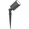 Ledvion Faretti Esterno Lampade IP65 3W 2700K GU10 picchetto dimmer | Per giardino terrazza vialetto aiuole e luce decorativa esterna
